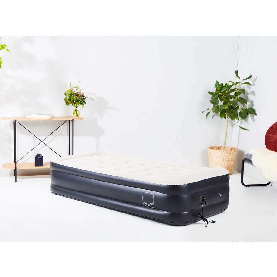 SCHOU  Luftbett Single mit Pumpe 