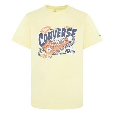 CONVERSE  t-shirt enfant sun fresh sneaker gfx 