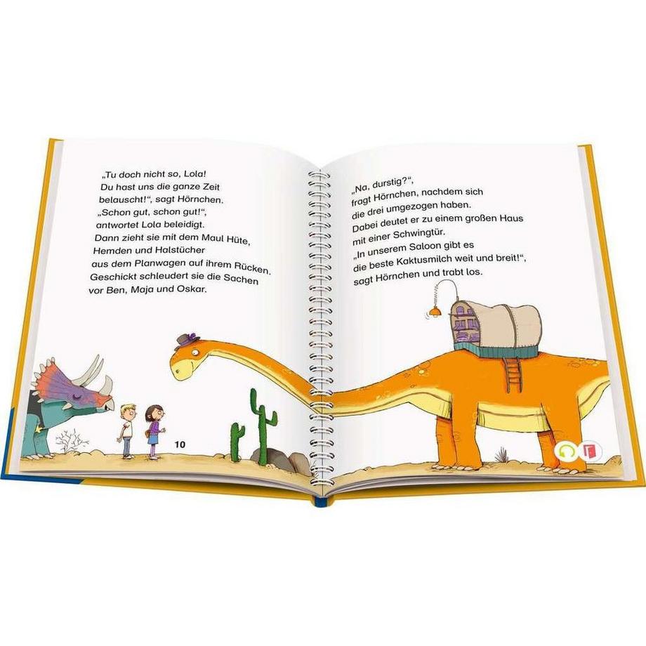 tiptoi® Lese-Lausch-Abenteuer Dino-Stadt Neubauer, Annette; Renger, Nikolai (Illustrationen) Gebundene Ausgabe 