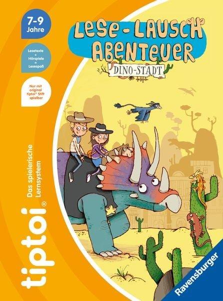 tiptoi Lese-Lausch-Abenteuer Dino-Stadt Neubauer, Annette; Renger, Nikolai (Illustrationen) Copertina rigida 