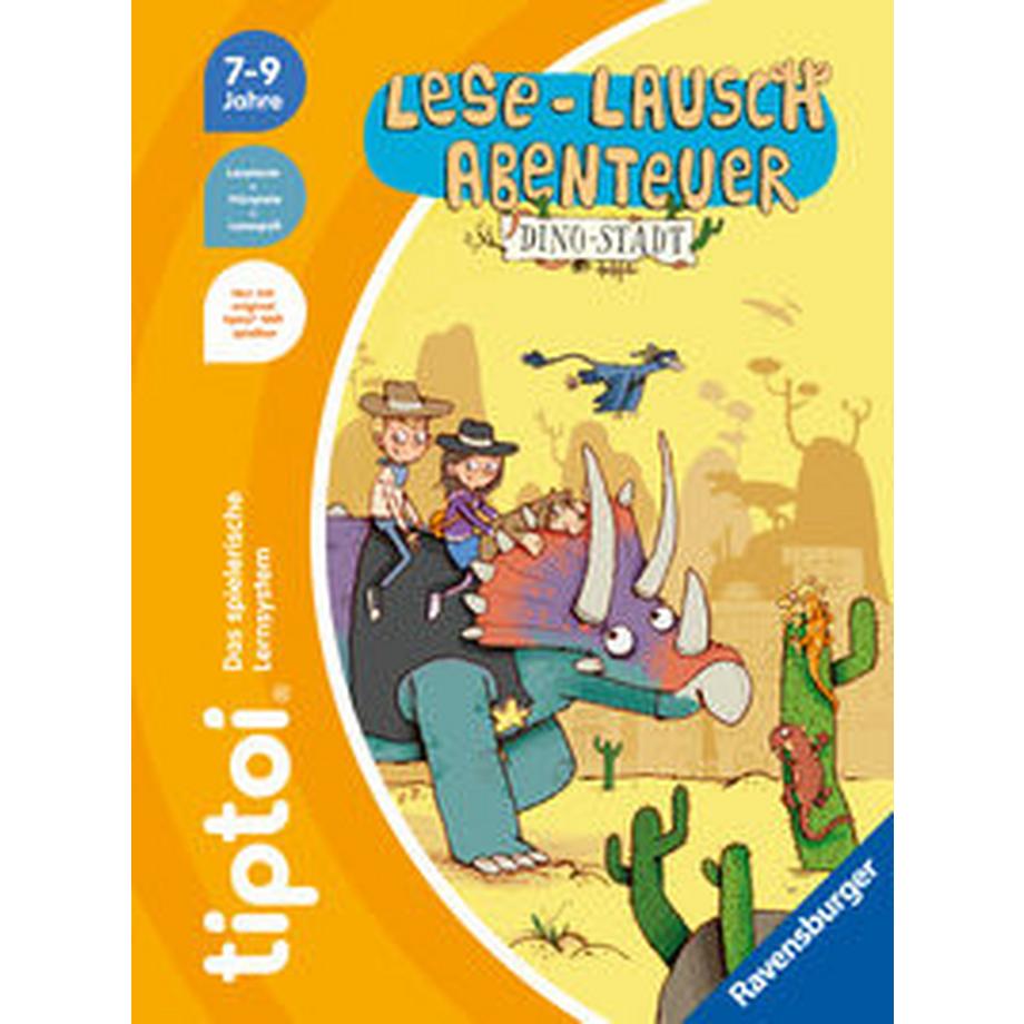 tiptoi® Lese-Lausch-Abenteuer Dino-Stadt Neubauer, Annette; Renger, Nikolai (Illustrationen) Gebundene Ausgabe 