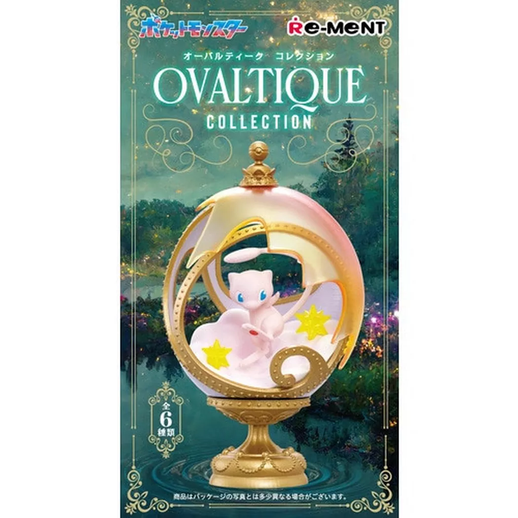 The Pokemon Company - Re-ment Pokemon Ovaltique Collection (1 Random), Multicolor