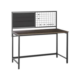 Beliani Schreibtisch mit Memoboard aus Faserplatte Modern VINCE  