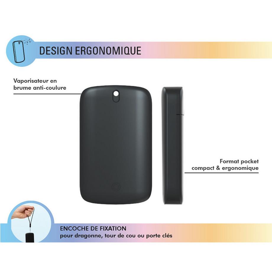 Force Power  Spray detergente antibatterico 15 ml con ricarica e salvietta in microfibra 