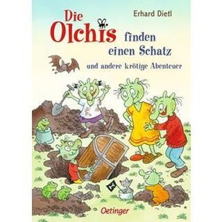 Die Olchis finden einen Schatz und andere krötige Abenteuer Dietl, Erhard; Dietl, Erhard (Illustrationen) Copertina rigida 