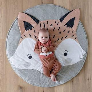Activity-board Krabbeldecke für Baby - Baby Spieldecke - weich gepolsterte Kinderdecke Baby  
