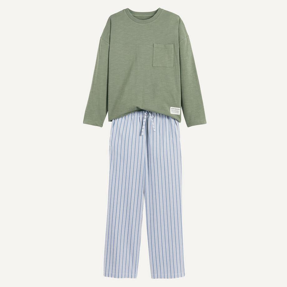 La Redoute Collections  Pyjama aus Baumwolle 