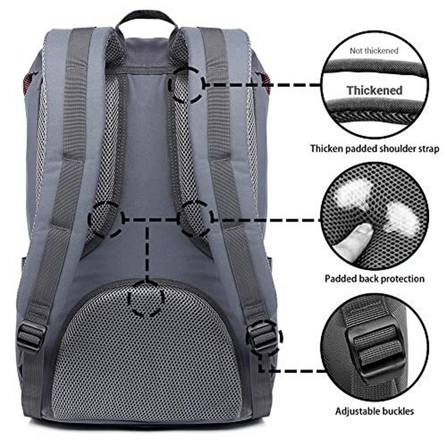Only-bags.store 17 Zoll Laptop Rucksack  