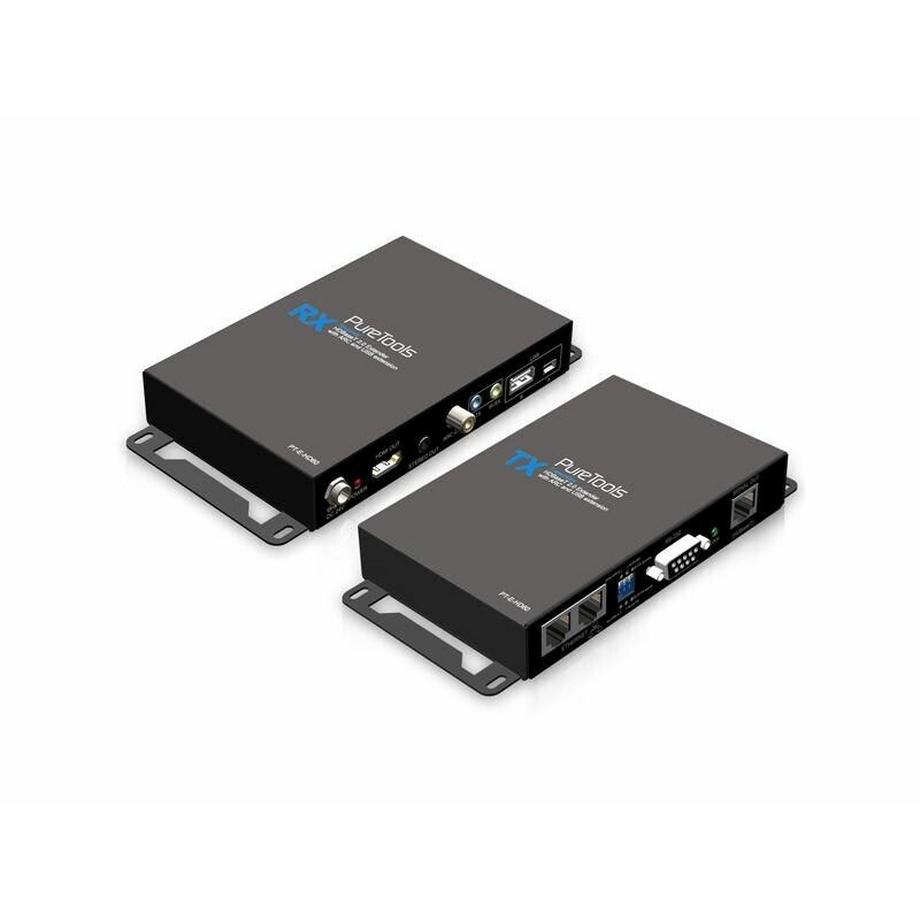 PureLink  PureLink PT-E-HD60 extension audio/video Émetteur et récepteur AV Noir 