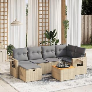 VidaXL Garten sofagarnitur poly-rattan  