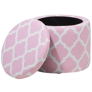 Beliani Pouf de rangement en Coton Rétro TUNICA  