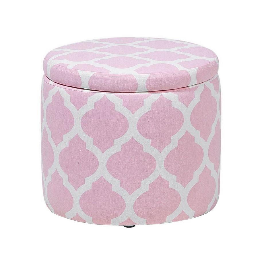 Beliani Pouf de rangement en Coton Rétro TUNICA  