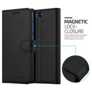 Cadorabo  Housse compatible avec Honor 9 - Coque de protection avec fermeture magnétique, fonction de support et compartiment pour carte 