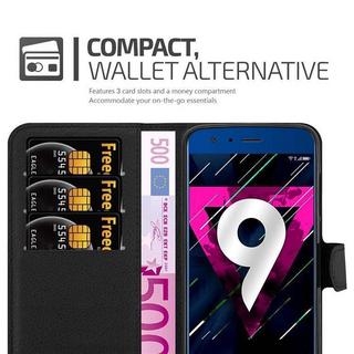 Cadorabo  Housse compatible avec Honor 9 - Coque de protection avec fermeture magnétique, fonction de support et compartiment pour carte 