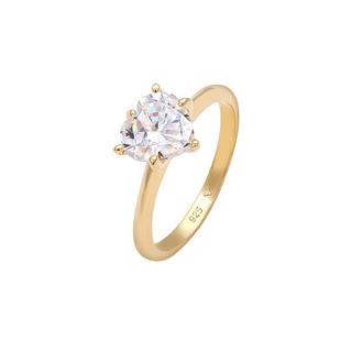 Elli  Bague Cœur Zircon 