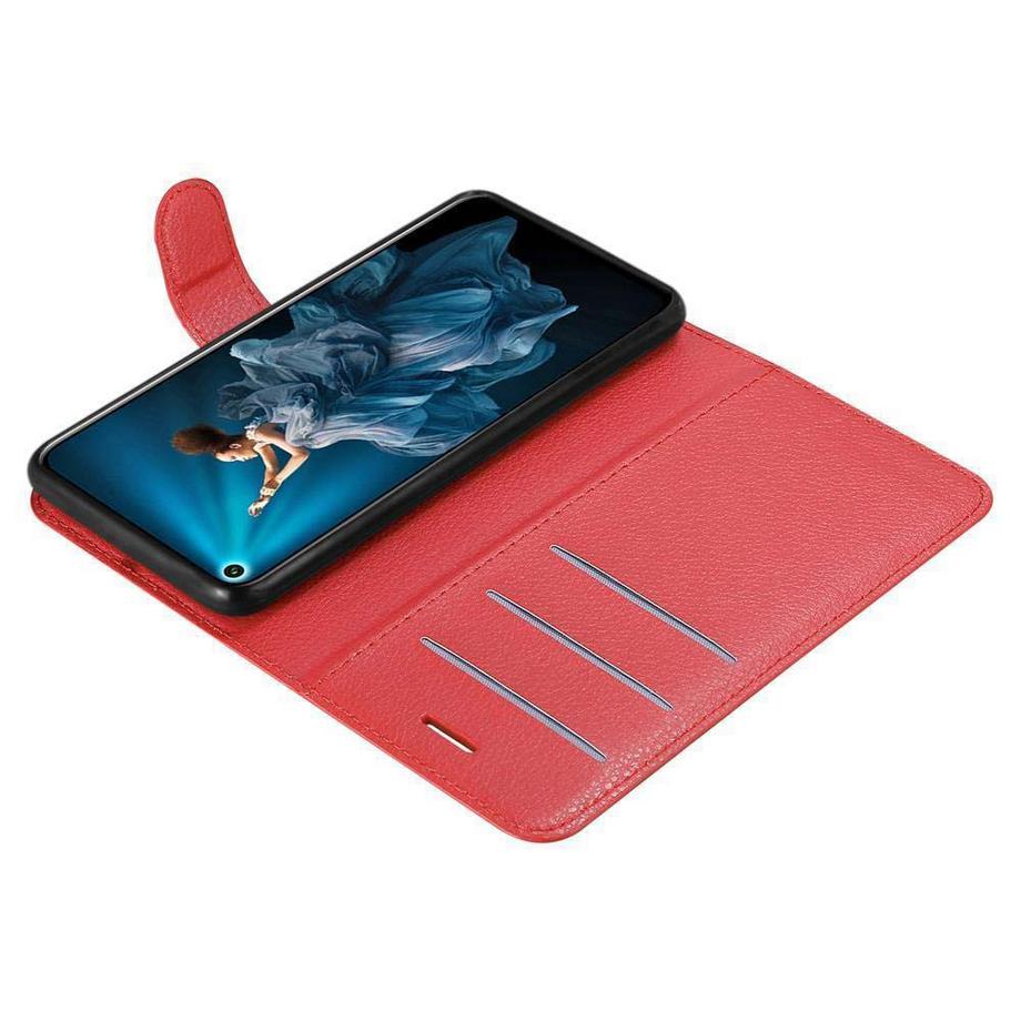 Cadorabo  Housse compatible avec Honor 20 / 20S / Huawei NOVA 5T - Coque de protection avec fermeture magnétique, fonction de support et compartiment pour carte 