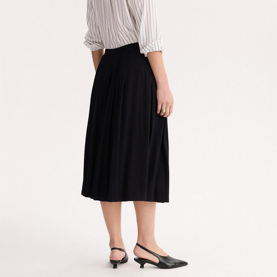 La Redoute Collections Gonna Midi Svasata  