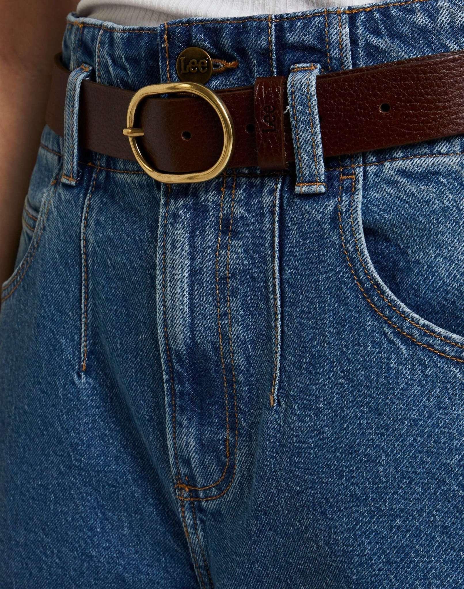 Lee  Gürtel Wide Leather Belt 