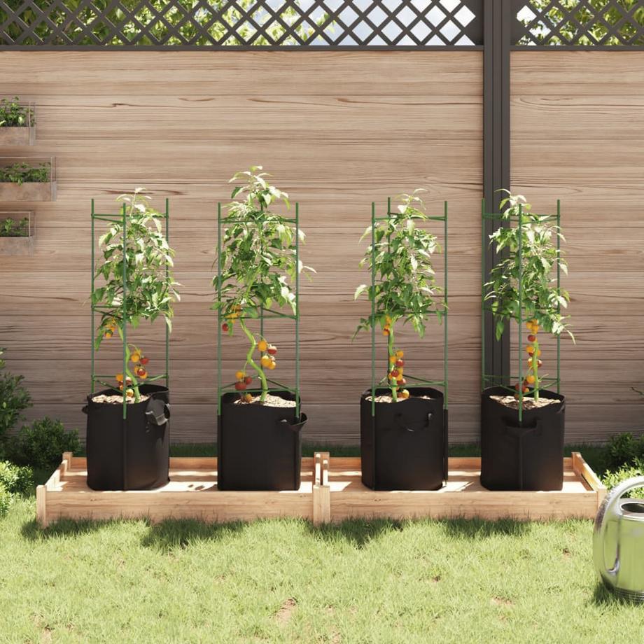 VidaXL sostegno per pomodori Acciaio  