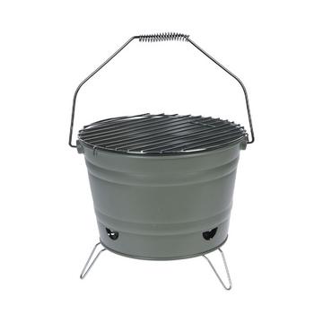 Seau à barbecue 27cm vert mat