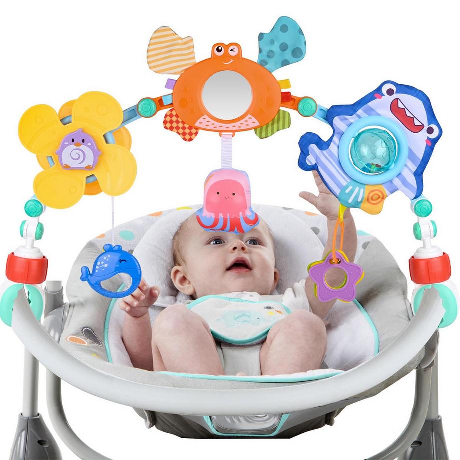 Kinderwagen Spielzeug für Spielbogen Baby motorische Fähigkeiten Spielzeug