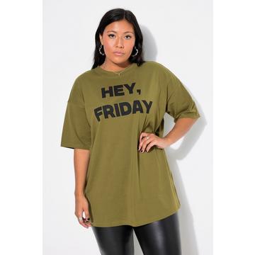 T-Shirt, Oversized, Statement-Print