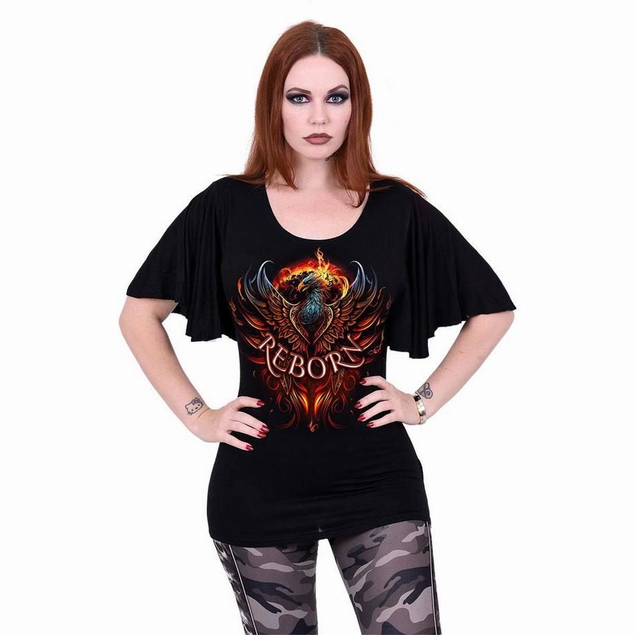 Spiral Ashes Reborn Top Scollo A Barchetta  