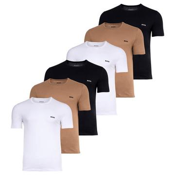 T-shirt  Pack de 6 Confortable à porter-T-Shirt RN 3P Classic