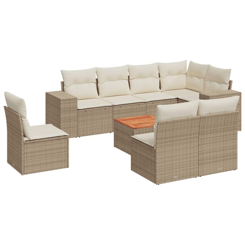 VidaXL Garten sofagarnitur poly-rattan  