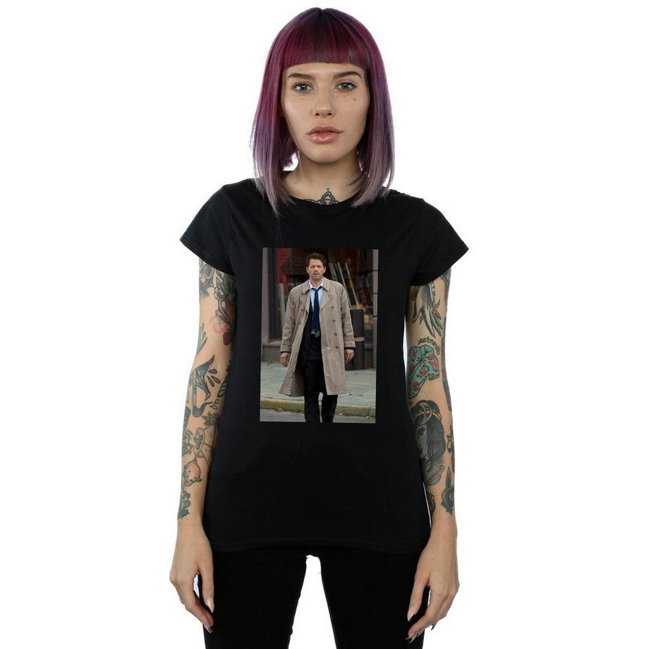 Supernatural Castiel Trench Coat T-Shirt  