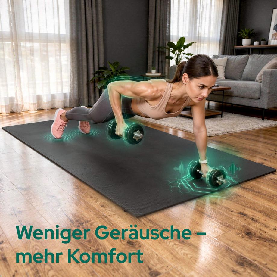 Arebos  28x Puzzlematte Bodenschutzmatte Spielmatte 