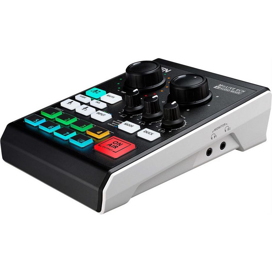 ATEN  Mischpult UC8000 MicLive 6CH Audio Mixer 