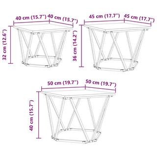VidaXL Couchtisch holzwerkstoff  