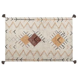 Beliani Tapis en Coton Boho BOLAY  