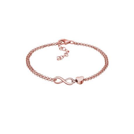 Elli  Armband Unendlichkeit Symbol Herz 