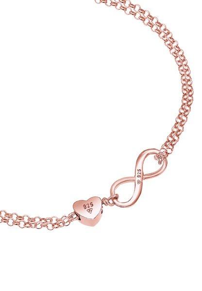Elli  Armband Unendlichkeit Symbol Herz 