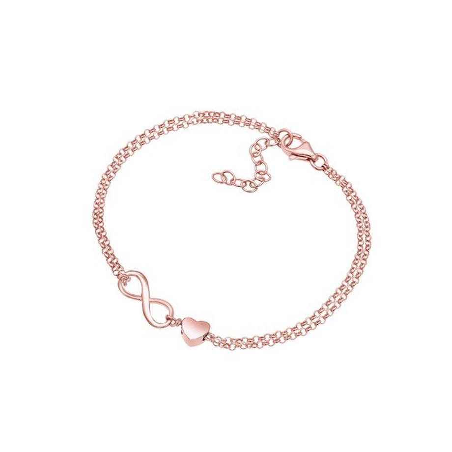 Elli  Armband Unendlichkeit Symbol Herz 