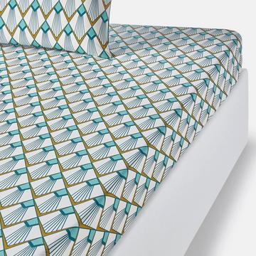 Drap housse percale de coton