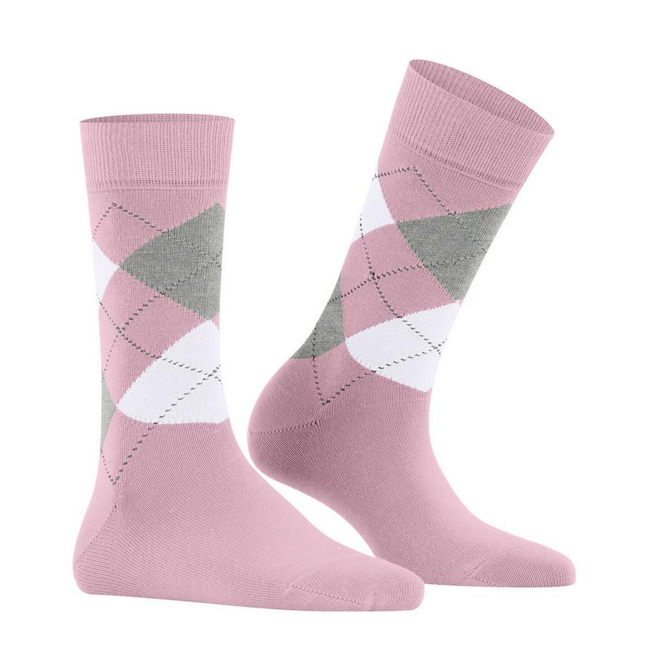 Burlington Chaussettes Queen à motif Argyle  