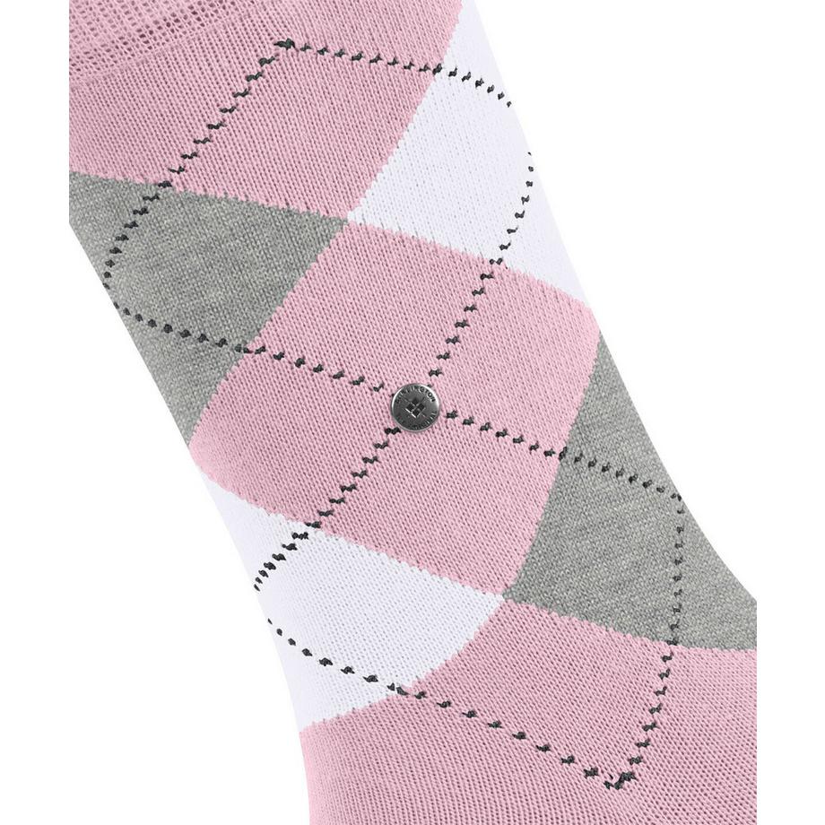 Burlington Chaussettes Queen à motif Argyle  