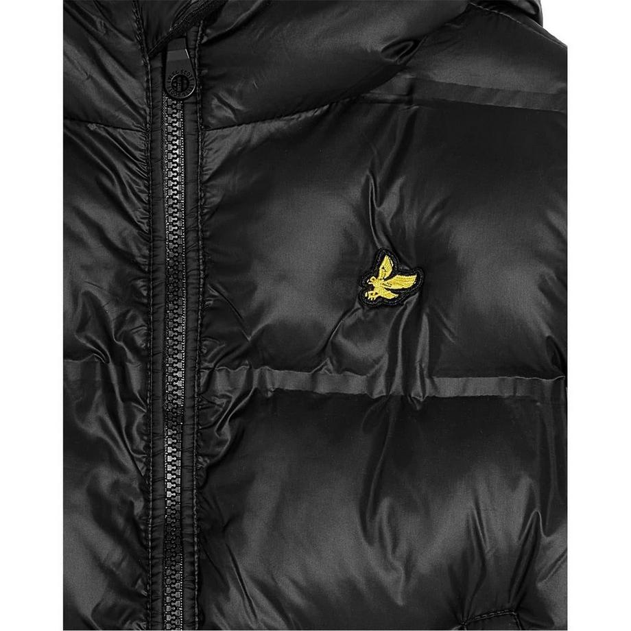 LYLE & SCOTT  Doudoune Isolante À Capuche Motiftyle Logo Brodé 