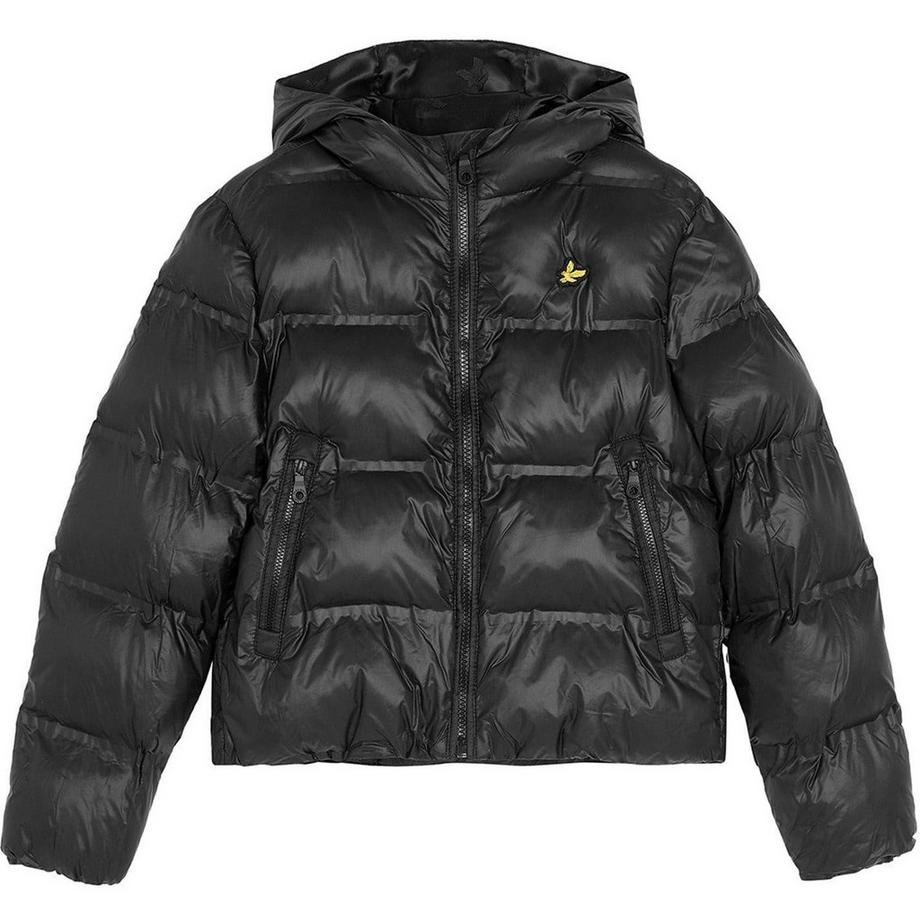 Doudoune Isolante À Capuche Motiftyle Logo Brodé