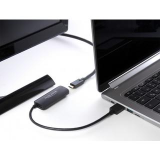 DeLock  DeLOCK Adaptateur HDMI-A mâle vers USB Type-C femelle (DP Alt Mode) 8K 