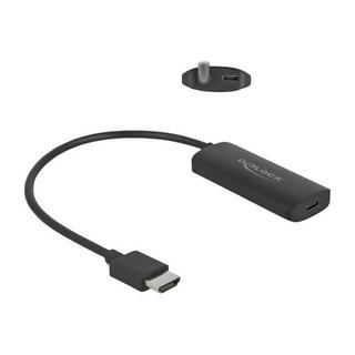 DeLock  DeLOCK Adapter HDMI-A Stecker zu USB Type-C™ Buchse (DP Alt Mode) 8K 