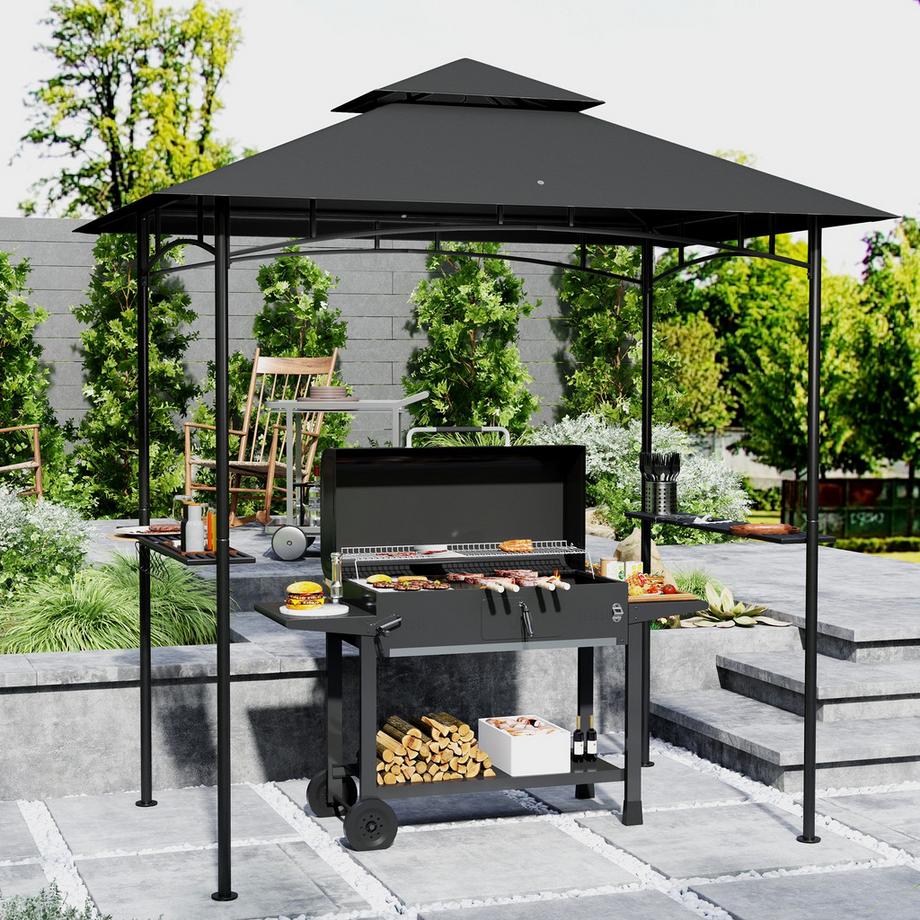 Outsunny Pavillon barbecue  