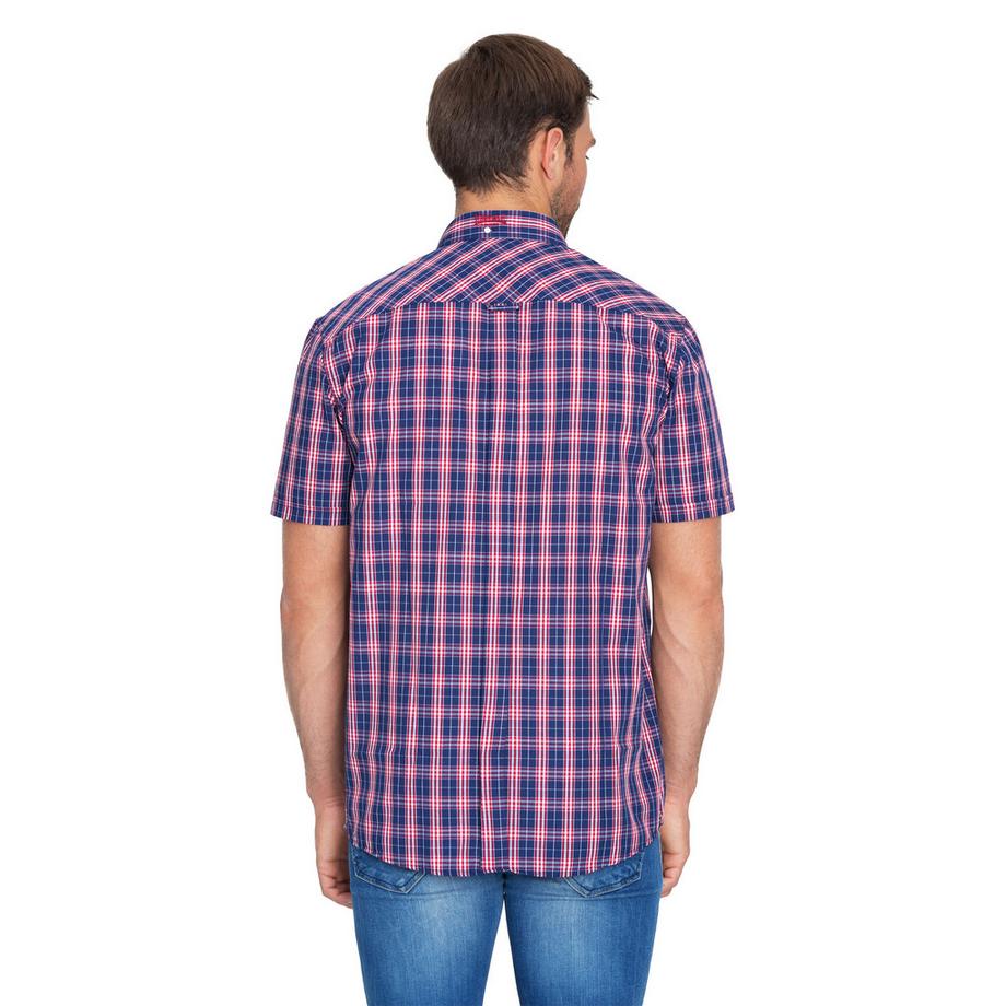 LONSDALE Brixworth Camicia Maniche Corte Quadri Slim Fit  