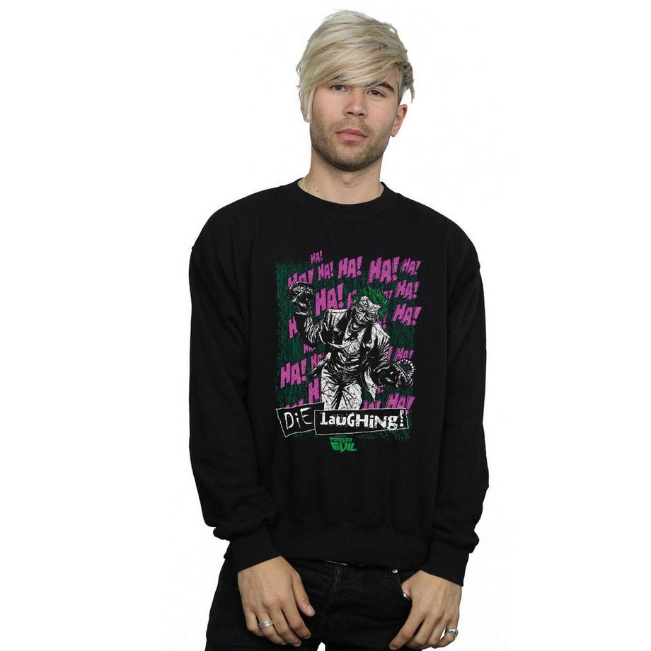 DC COMICS Justice League Die Laughing Sweatshirt  