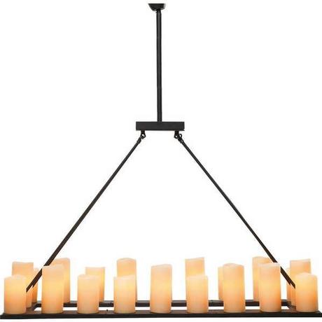 KARE Design Lampe à suspension Candle Light années 20  