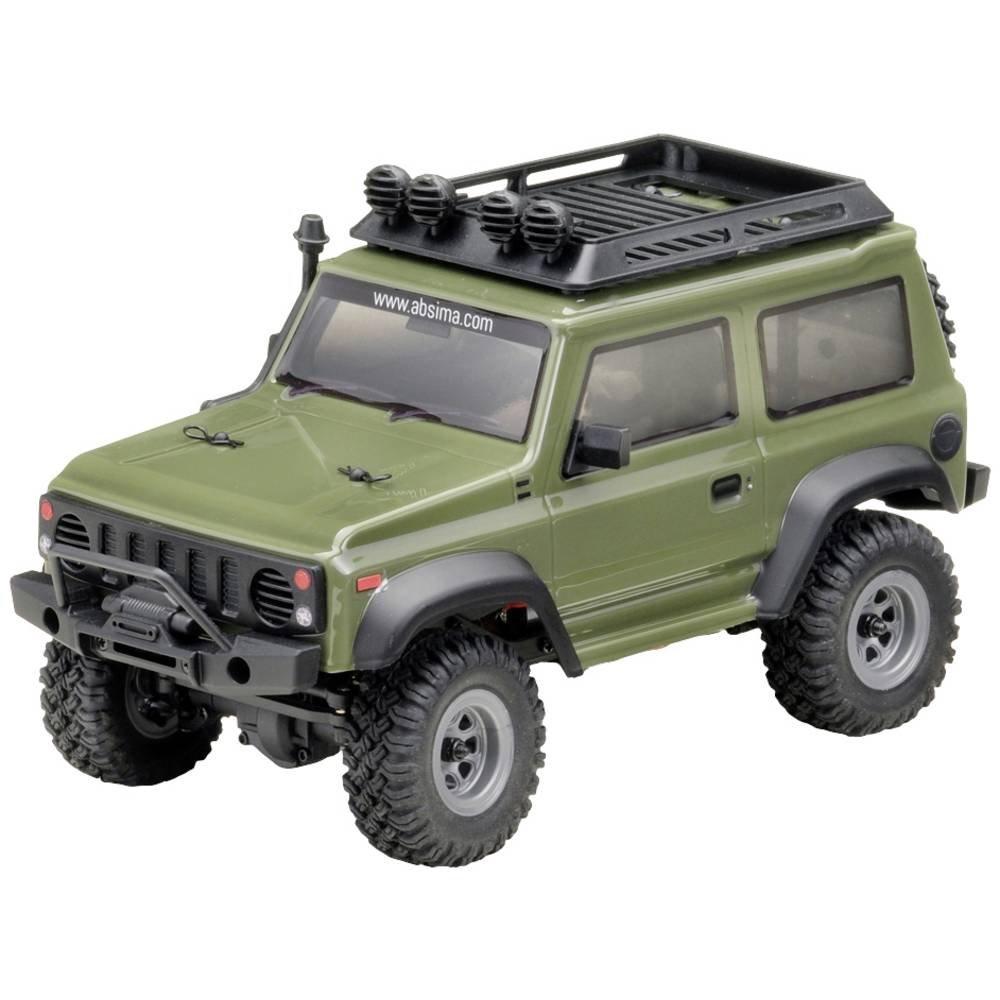Absima  Micro crawler RC Jimny-Green 4 roues motrices 1:24 RTR 