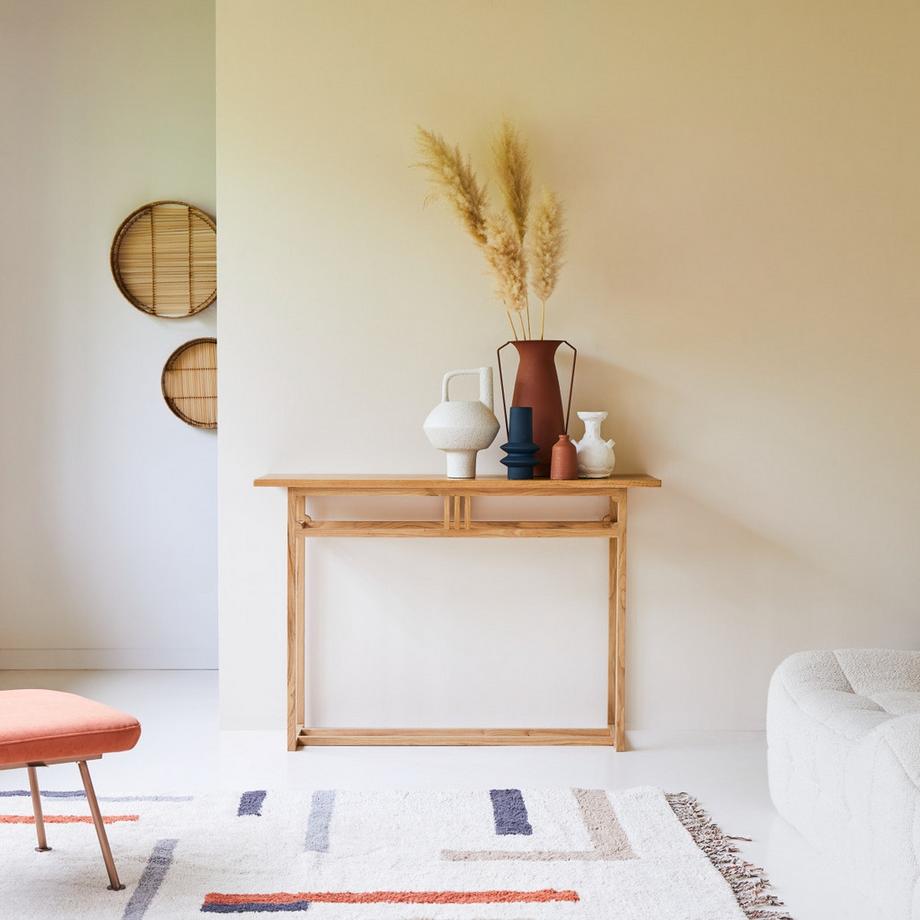 Konsole aus massiver Eiche Clovis